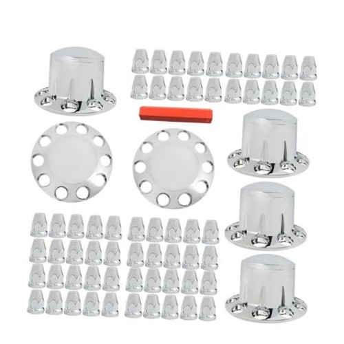Chrome wheel hub - chrome, for