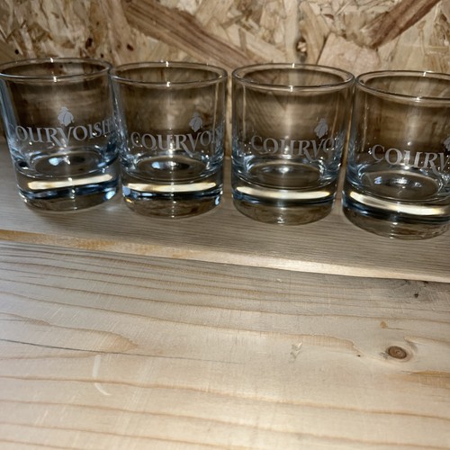 Courvoisier cognac glasses - x,