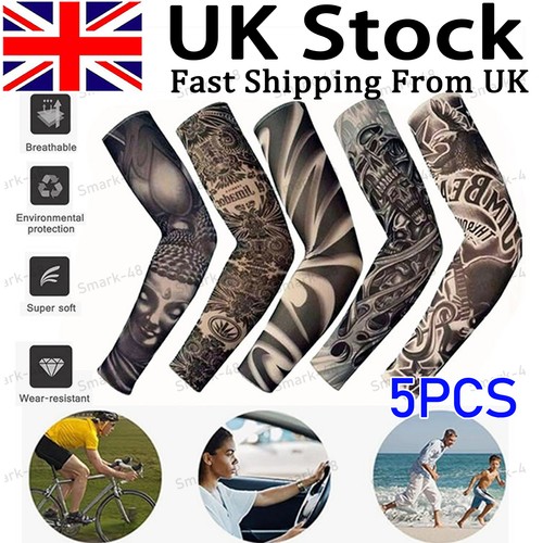 5packs tattoo sleeves elastic - 5packs,