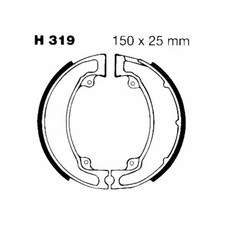 EBC Pair of Brake Pads for