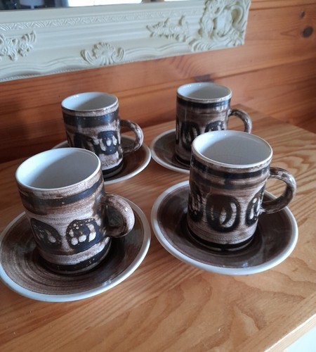 Brown large coffee cups - coffee, &