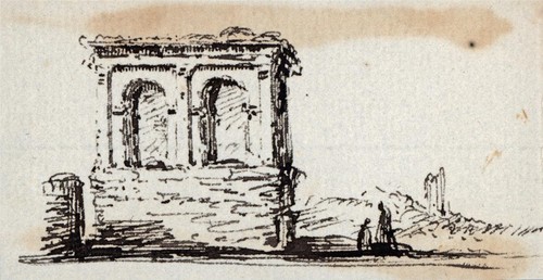 Grand tour scene antique - tour,
