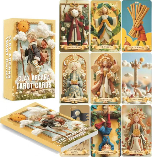 Clay arcana tarot - arcana,
