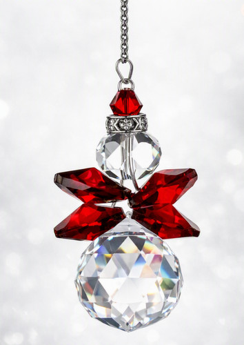 Hanging crystal angel - hanging,