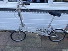 Bickerten Folding Bike Vintage Model With Matching Original Carry Bag.