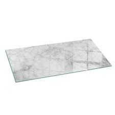 Sturdy tempered glass hearth - tempered,