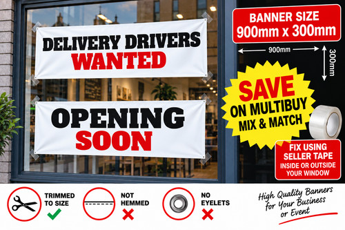 Pvc banner waterproof window - banner,