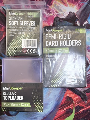 Mintkeeper card protection 3pk - card,