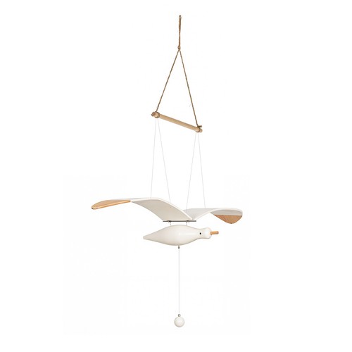 Wooden seagull wall decor - seagull,
