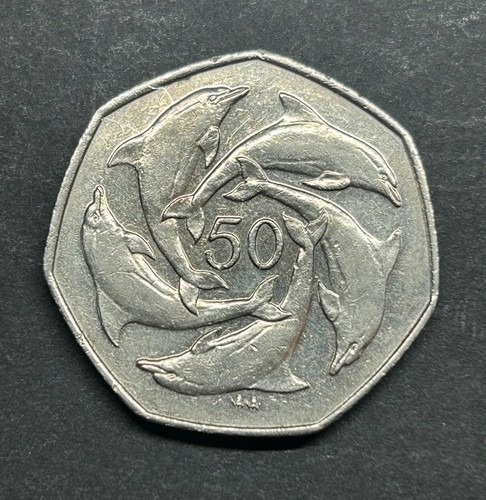 1997 gibraltar 50p fifty - gibraltar,