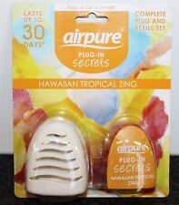 Airpure Hawaiin Tropical Zing discreet Plug-In Air Freshener Complete Set