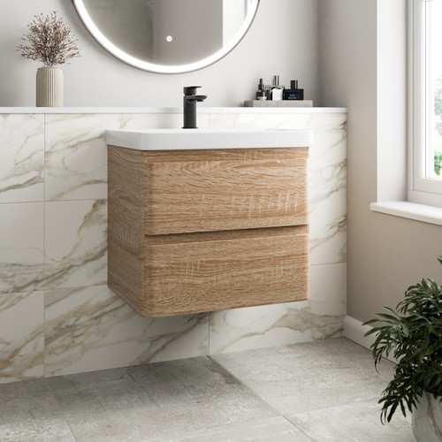 Wall mounted bathroom vanity - mounted,