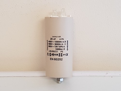 Capacitor suits belle - belle, 230/240v