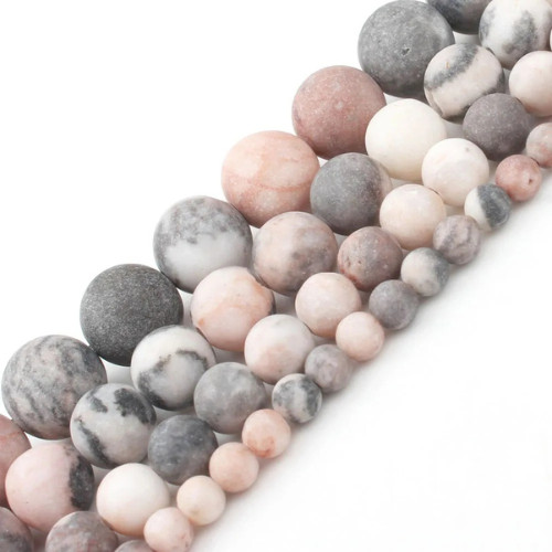 Natural black lava stone - lava, beads