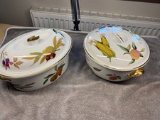 2 x ROYAL WORCESTER EVESHAM