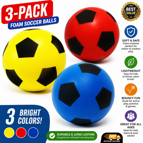 Pack foam sponge football - pack,