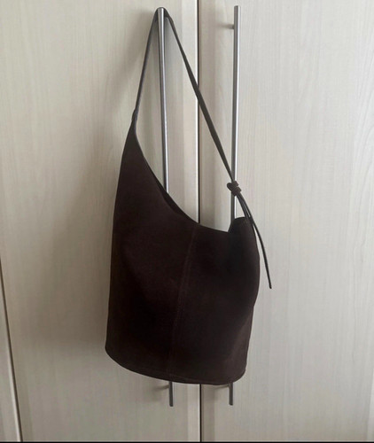 Zara suede bucket bag - zara,