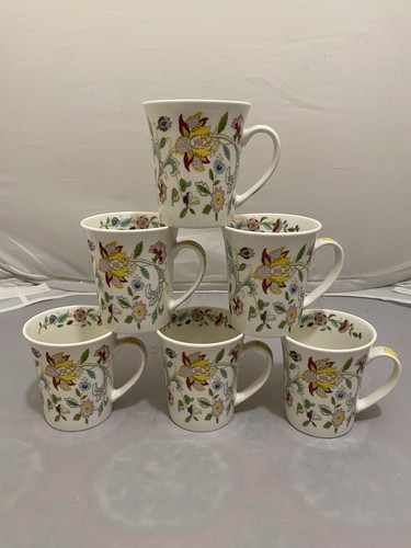 Minton coffee mug floral green - minton,