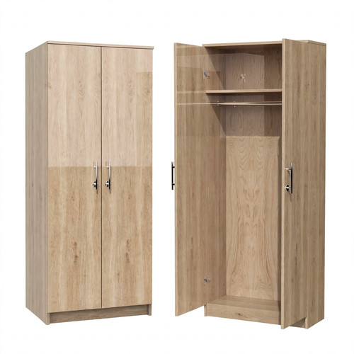 Wooden wardrobe door modern - 2,