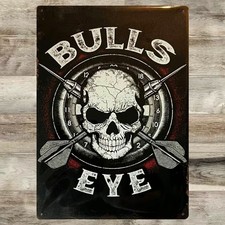 Bulls Eye Darts 8 x 12 Novelty