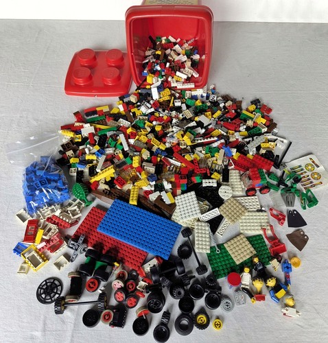 Lego mixed bricks - mixed, wheels