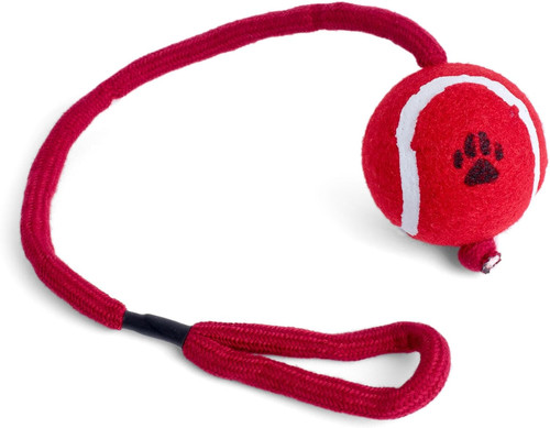 Petface tennis ball rope - a,