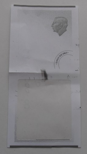 Royal mail blank horizon label - mail,