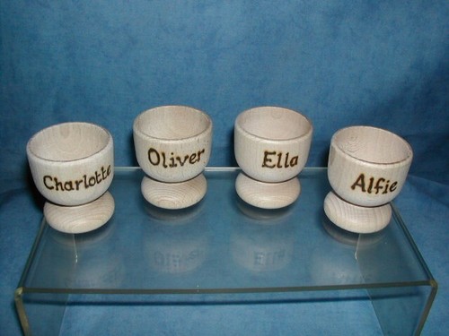 Personalised wooden egg - personalised,