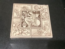 LOVELY  ANTIQUE VICTORIAN TILE