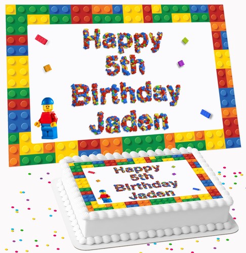 Building bricks personalised - bricks,