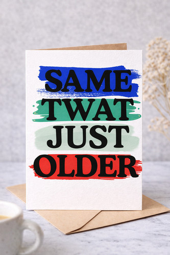 Funny rude birthday - birthday, same