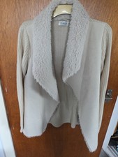Luella Size Medium Coatigan, Cream Colour.