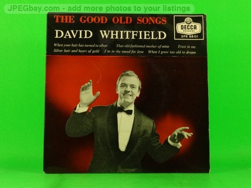 David whitfield the - the, good