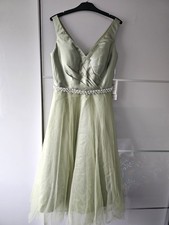 Stacees sleeveless tea-length