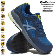 Mens memory foam - steel, toe