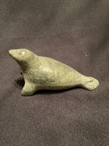 Vintage inuit hand carved - vintage,