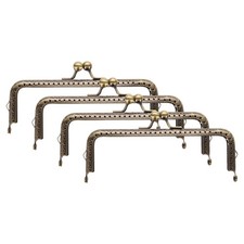 4Pcs Metal Purse Frame,5.9"