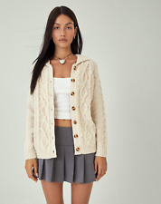 MOTEL ROCKS Triny Cardi in Oatmeal