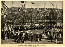 Keystone laid of the Kaiser