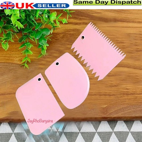 Pcs plastic cake scraper - plastic,