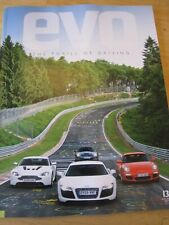 EVO MAGAZINE 133 AUG 2009 ASTON V12 VANTAGE AUDI R8 PORSCHE GT3 CORVETTE VW ROAD