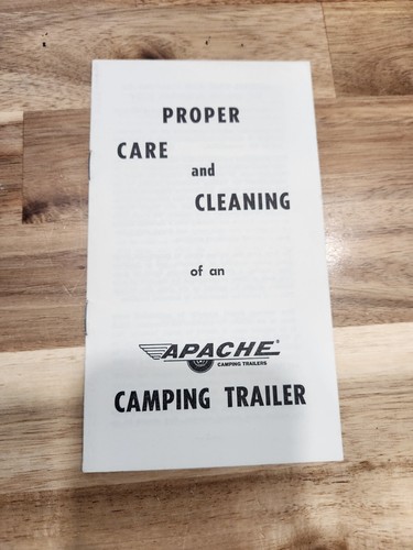 Vintage apache camper trailer - camper,