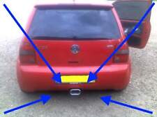 VW LUPO GTI POWERFLOW STAINLESS CATBACK SPORTS EXHAUST SYSTEM AWESOME SOUND 