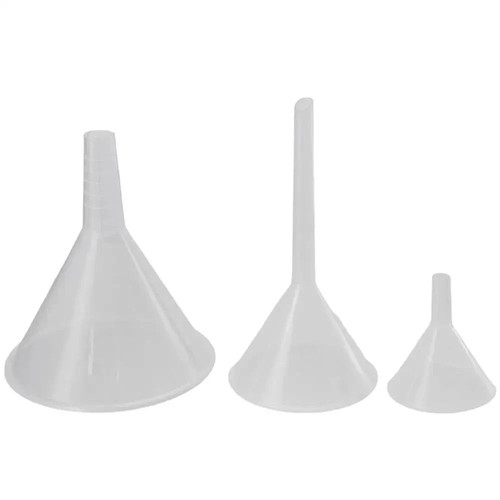 Clear plastic funnel kitchen - plastic,