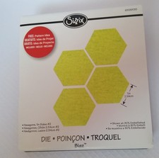 Sizzix Bigz Die Hexagons 1"