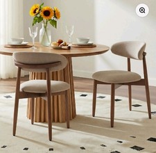 Set of 2 Solid Wood