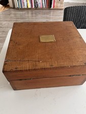 1941 Antique Sextant In superb condition in Mahogany Box with certificate