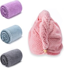Amrules Hair Towel Wrap, 4