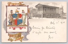 Birmingham Town Hall & Coat of