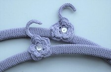 PAIR of handmade crocheted